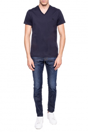 Logo-embroidered t-shirt, zdjęcie 2 Logo-embroidered t-shirt od Burberry